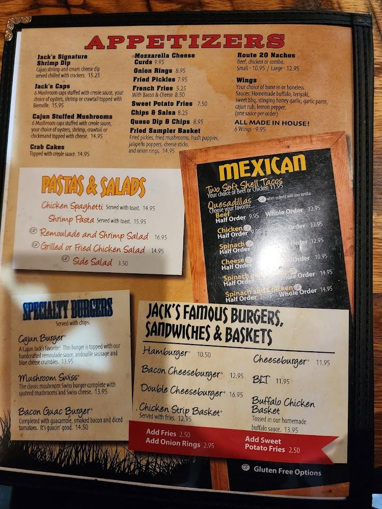 Cajun Jack's Bar & Grill Dish 3